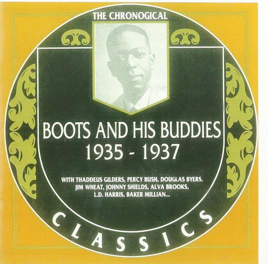 1935-1937 - CD Audio di Boots and His Buddies