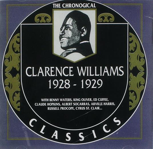 1928-1929 - CD Audio di Clarence Williams