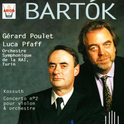 Concerto per Violino n.2 Sz112 - CD Audio di Bela Bartok