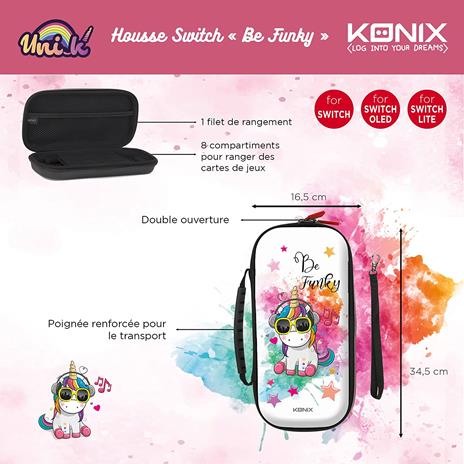 Konix Unik Be Funky Custodia per cartucce - 5