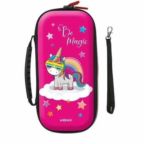 Custodia Unik Be Magic Unicorno - KONIX - Switch - Rosa