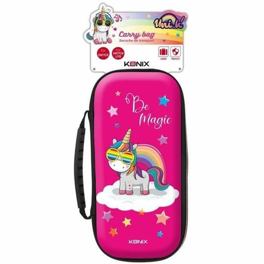 Custodia Unik Be Magic Unicorno - KONIX - Switch - Rosa - 2