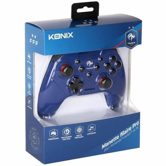 Controller - KONIX - Blu - Switch e PC - Con licenza ufficiale FFF - 4