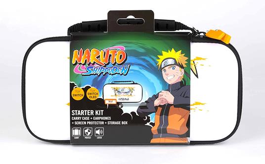 Konix Naruto Custodia rigida Nintendo EVA (Acetato del vinile dell''etilene) Bianco - 6