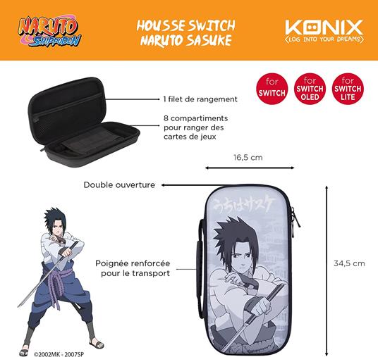 Konix Sasuke Custodia rigida Nintendo Multicolore - 5