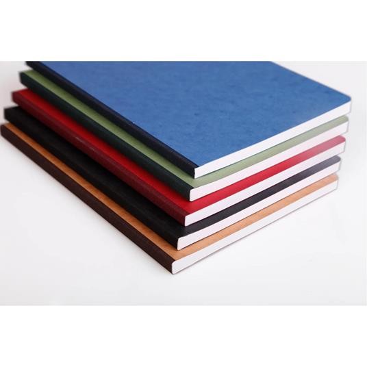 Age Bag. Quaderno brossurato A5 senza righe Cognac - 5