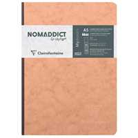 Cartoleria Age Bag. Taccuino brossurato A5 DOT Cognac Clairefontaine