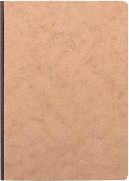 Age Bag Taccuino A5 brossura 14,8x21cm, 192 pagine, a quadretti Cognac