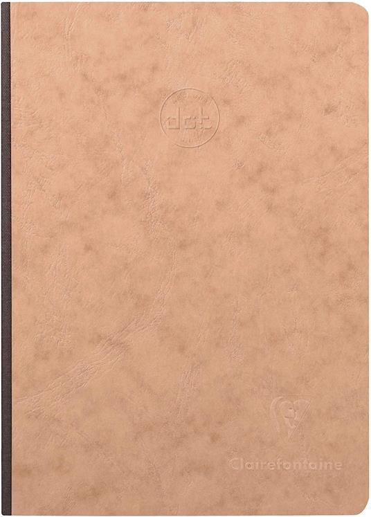 Age Bag Taccuino A5 brossura 14,8x21cm, 192 pagine, a quadretti Cognac