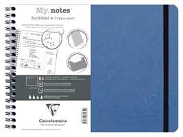 Cartoleria Quaderno spiralato Age Bag, My.Notes 25x19 marg.stacc 60F DOT Blu Clairefontaine