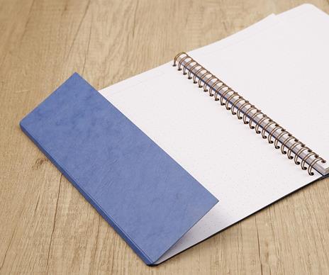 Quaderno spiralato Age Bag, My.Notes 21x29,7 marg.stacc 60F DOT Blue - 4