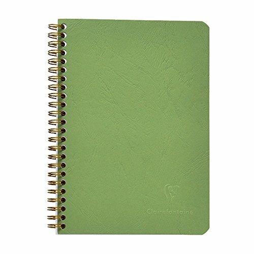 Quaderno Age Bag con spirale medium a righe. Verde muschio - 2