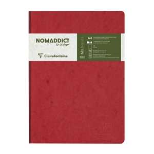 Age Bag. Quaderno brossurato A4 senza righe Rosso