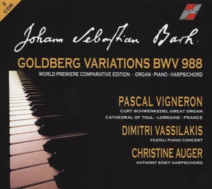 Goldberg Variations - CD Audio di Johann Sebastian Bach