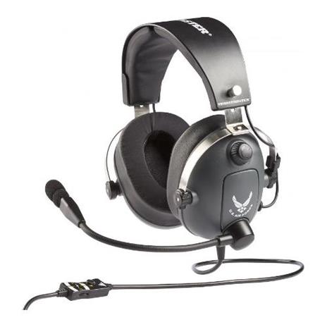 Cuffie gaming US FORCE T.Flight U.S. Air Force Edition Black e Silver 4060104