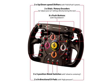 Ferrari F1 Nero RF Volante Analogico PC, Playstation 3 - 5