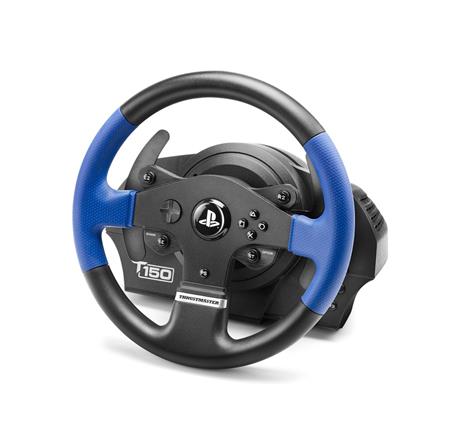 Thrustmaster T150 Force Feedback Sterzo + Pedali PC,PlayStation 4,Playstation 3 USB Nero, Blu - 3
