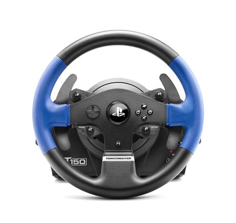Thrustmaster T150 Force Feedback Sterzo + Pedali PC,PlayStation 4,Playstation 3 USB Nero, Blu - 4