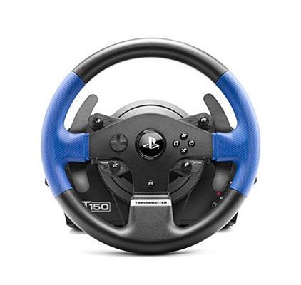 Thrustmaster T150 Force Feedback Sterzo + Pedali PC,PlayStation 4,Playstation 3 USB Nero, Blu - 6