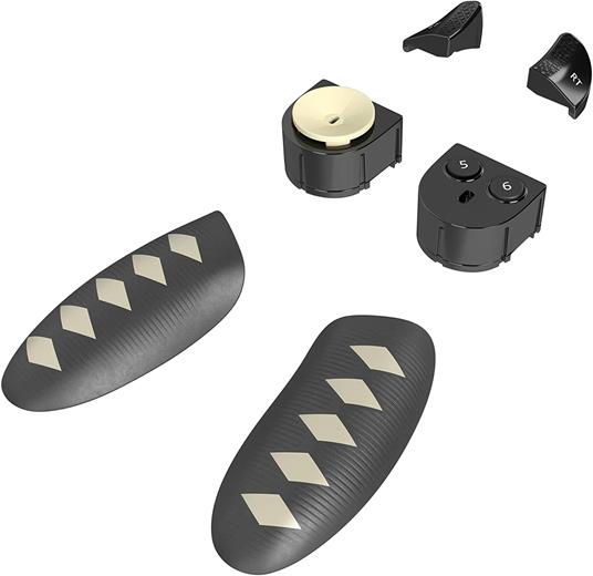 Thrustmaster ESWAP X FIGHTING PACK – Pack composto da moduli addizionali in tonalità scure, D-pad Circolare, Swap Istantaneo, Compatibile con ESWAP X PRO CONTROLLER, Xbox Series X S e PC