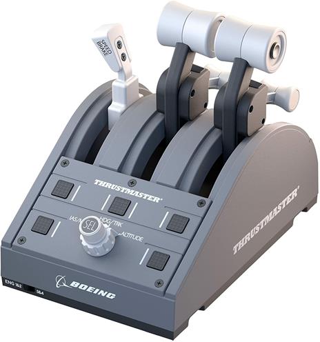 Thrustmaster TCA Yoke Pack Boeing Edition, Sistema Cloche Pendolare e Quadrante Manetta, Repliche su Licenza Ufficiale Boeing, Struttura 100% in Metallo, Funzione Autopilota, Xbox e PC - 4