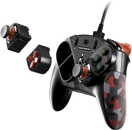Thrustmaster Eswap X Red Color Pack, Pack Contenente 7 Moduli Rossi Mimetici, Mini-Stick NXG, Hot Swap, Compatibile con Ewap X Pro Controller (Xbox Series XS e Pc) - 4