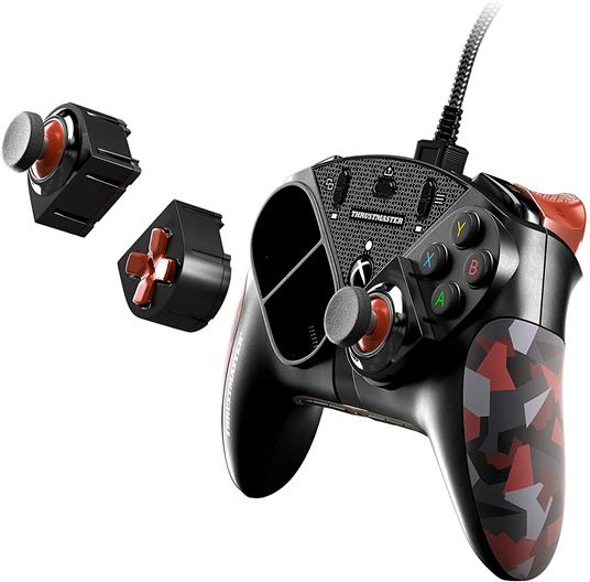 Thrustmaster Eswap X Red Color Pack, Pack Contenente 7 Moduli Rossi Mimetici, Mini-Stick NXG, Hot Swap, Compatibile con Ewap X Pro Controller (Xbox Series XS e Pc) - 4