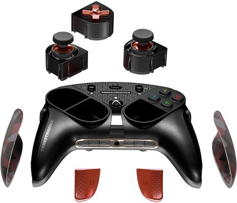 Thrustmaster Eswap X Red Color Pack, Pack Contenente 7 Moduli Rossi Mimetici, Mini-Stick NXG, Hot Swap, Compatibile con Ewap X Pro Controller (Xbox Series XS e Pc) - 3
