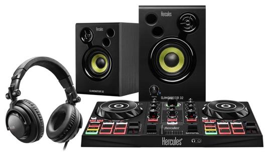 Hercules DJLearning Kit controller per DJ Nero Mixer con controllo DVS (Digital Vinyl System)