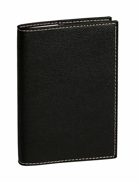 Agenda settimanale 2026, Quo Vadis, 13 mesi, Affari, con rubrica, italiano, Club nero - 10 x 15 cm  - 8