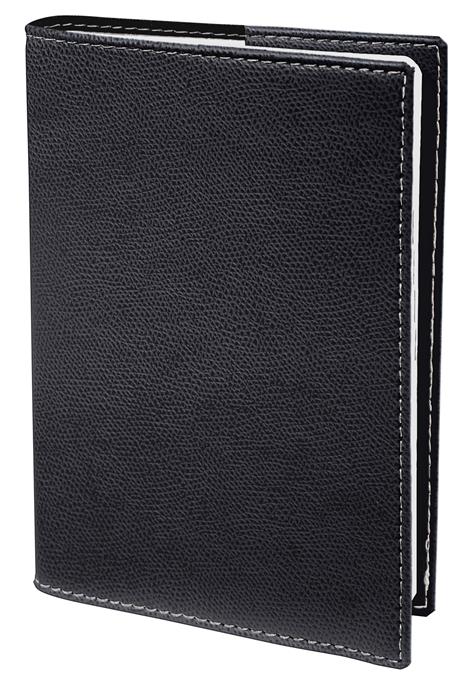 Agenda settimanale 2026, Quo Vadis, 13 mesi, Presidente, con rubrica, italiano, Club nero - 21 x 27 cm 