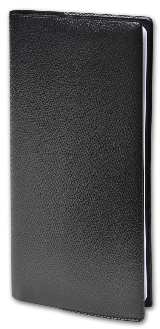 Agenda settimanale 2025, Quo Vadis, 13 mesi, Planital, con rubrica, italiano, Impala nero - 8,8 x 17 cm