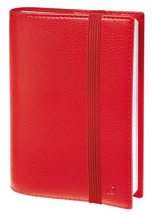 Agenda settimanale 2023, Quo Vadis, 13 mesi, TIME&LIFE LARGE, con rubrica ML, rosso, con elastico - 16 x 24 cm