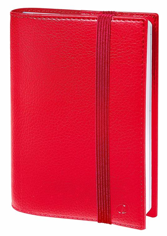 Agenda settimanale 2023, Quo Vadis, 13 mesi, TIME&LIFE LARGE, con rubrica ML, rosso, con elastico - 16 x 24 cm - 5