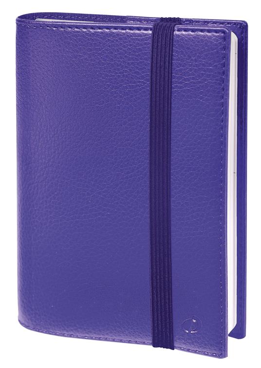 Agenda settimanale 2023, Quo Vadis, 13 mesi, TIME&LIFE LARGE, con rubrica ML, viola, con elastico - 16 x 24 cm