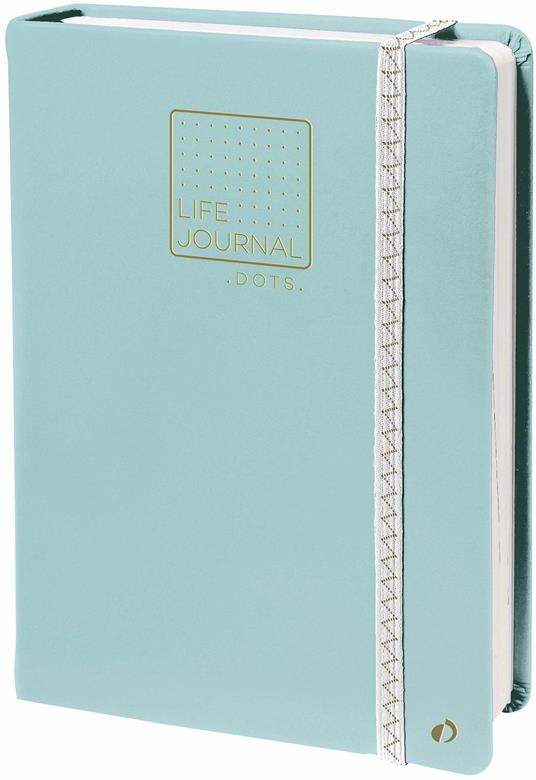 Taccuino Quo Vadis Life Journal puntinato. Verde acqua