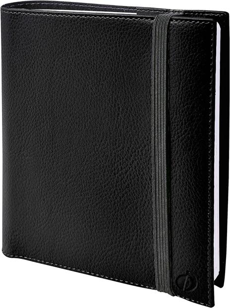 Agenda settimanale 2026, Quo Vadis, 13 mesi, Time&Life MEDIUM, con rubrica, multingue, nero, con elastico - 16 x 16 cm 