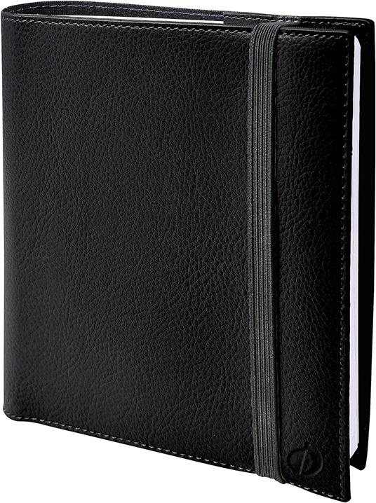 Agenda settimanale 2026, Quo Vadis, 13 mesi, Time&Life MEDIUM, con rubrica, multingue, nero, con elastico - 16 x 16 cm 