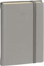 Agenda Giornaliera Quo Vadis 2023, 12 mesi, DAILY 21 PREST  ML Silk grigio elast.  - 13 x 21 cm