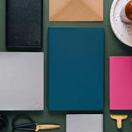 Agenda settimanale 2026, Quo Vadis, 13 mesi, Planital, con rubrica, italiano, Soho blu acciaio - 9 x 12,5 cm 