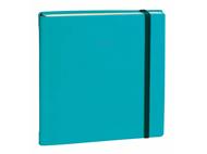 Agenda settimanale 2026, Quo Vadis, 13 mesi, Esecutivo PREST fas, multingue, Silk turchese, con elastico - 16 x 16 cm 