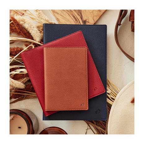 Agenda Rigiro Quo Vadis 2025, 13 mesi, Marlow, settimanale, con rubrica, bordeaux - 9 x 12,5 cm - 3