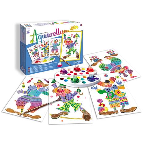Aquarellum Junior. Clowns