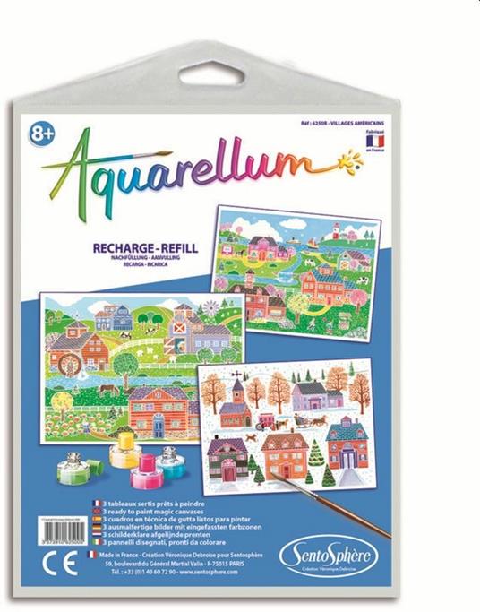 Aquarellum - Villaggi Americani (Ricarica)