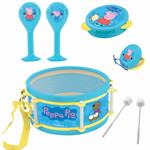 Peppa Pig Lexibook Set Musicale, 7 instrumenti in 1, Blu/Giallo, K360PP