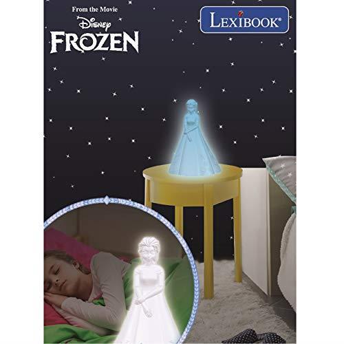 Veilleuse Couleur Elsa La Reine des Neiges Décoration Lumineuse Multicolore Chambre Enfants Disney Frozen avec Timer NLJ110FZ - 4