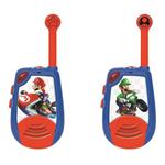 MARIO KART Walkie-talkie digitali per bambini, portata 2 km e funzione codice Morse LEXIBOOK