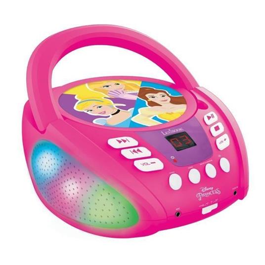 PRINCIPESSA DISNEY - Lettore CD Bluetooth - Effetti di luce