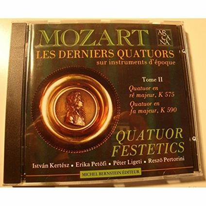 Quartetto X Archi K 575 92 - K 590 - CD Audio di Wolfgang Amadeus Mozart