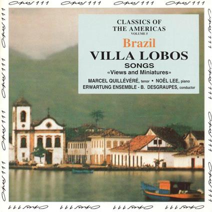 Canzoni Views and miniatures - CD Audio di Heitor Villa-Lobos